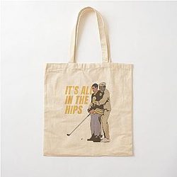 It's All in the Hips Happy Gilmore Cotton Tote Bag