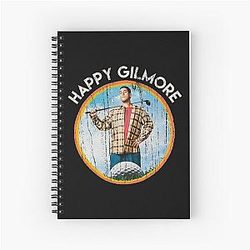 Happy Gilmore T-Shirt
Happy Gilmore Spiral Notebook