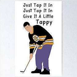 Happy Gilmore Just Tap It In Poster