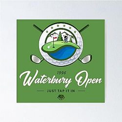 Waterbury Open 1996 Happy Gilmore Poster