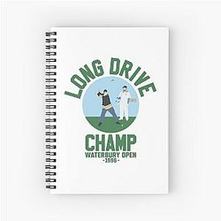 Happy Gilmore Long Drive Champion Spiral Notebook