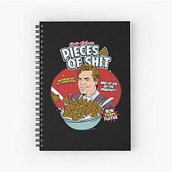 Happy Gilmore vs Shooter Mcgavin Spiral Notebook
