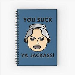Happy Gilmore Spiral Notebook