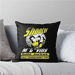 Happy Gilmore Shooter McGavin's Throw Pillow