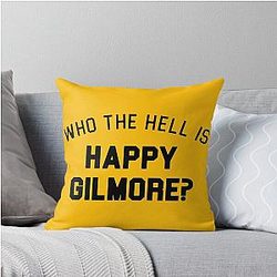 Who Is Happy Gilmore Throw Pillow
