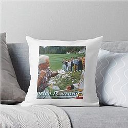 Happy Gilmore The Price Is Wrong Throw Pillow