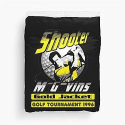 Happy Shooter Gilmore McGavin Duvet Cover