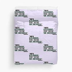 Hey Gilmore, You Jackass-Donald, Happy Gilmore Duvet Cover