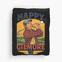 Happy Gilmore Retro Duvet Cover