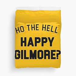 Who Is Happy Gilmore? Duvet Cover
