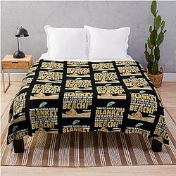 You're going to need a blanket and sun lotion because you're never going to get off that beach -Donald, Happy Gilmore Throw Blanket