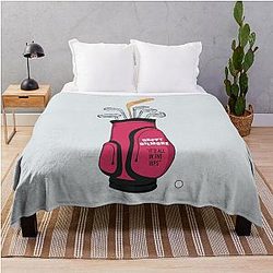 Happy Gilmore Alternative Throw Blanket