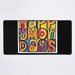 Happy Monday Desk Mat