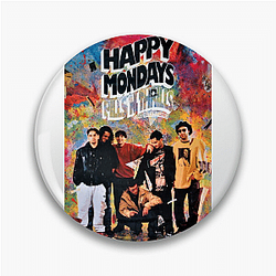 Happy Mondays Merch For Fans Happy Mondays Pins