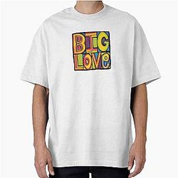Happy Mondays BIG LOVE Design Oversized T-Shirt