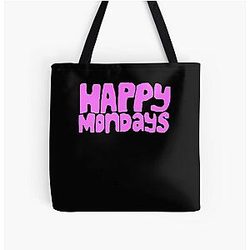 Happy Mondays All Over Print Tote Bag
