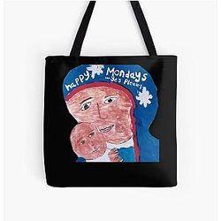 Happy Mondays Yes Over Print Tote Bag