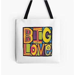 Happy Mondays BIG LOVE Design Tote Bag