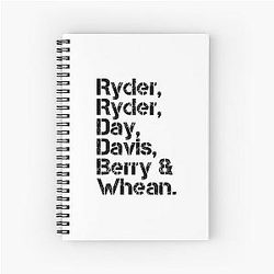 Happy Mondays Spiral Notebook