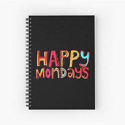 The Happy Mondays Spiral Notebook