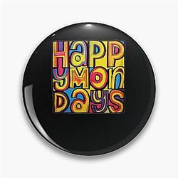 Happy Mondays Classic Pin