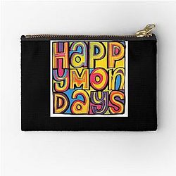 Happy Mondays Band Zipper Pouch