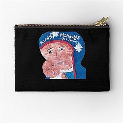 Happy Monday Zipper Pouch