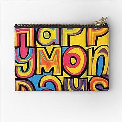 Happy Mondays Zipper Pouch