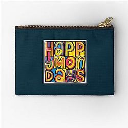 Happy Monday Zipper Pouch