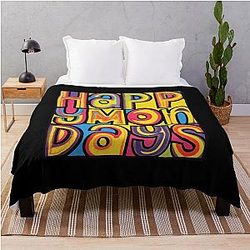 Happy Mondays Essential Throw Blanket