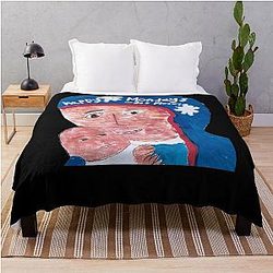 Happy Monday Throw Blanket