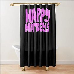 Happy Mondays Shower Curtain