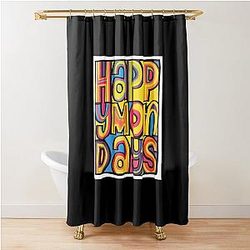 Happy Mondays Shower Curtain