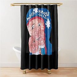 Happy Monday Yes Shower Curtain