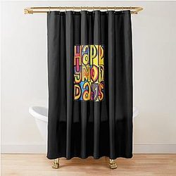 Happy Mondays Classic T-Shirt Shower Curtain