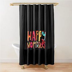 The Happy Monday Shower Curtain