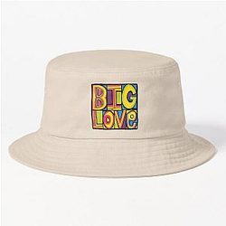 Happy Mondays BIG LOVE Design Bucket Hat