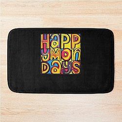 Happy Classic Sundays T-Shirt Bath Mat