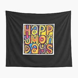 Happy Monday Essential Tapestry