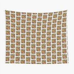 PEACE  LOVE  UNITY Happy Mondays Style Design Tapestry