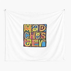 Madchester Inspired Design Tapestry