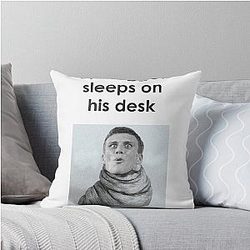 Happy Mondays Maggot Throw Pillow