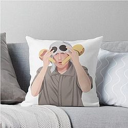 Bez The Manchester Band Shaun Ryder Madchester Throw Pillow