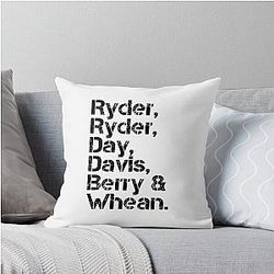Happy Mondays Throw Pillow