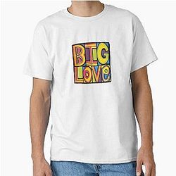 Happy Mondays 'BIG LOVE' Design Classic T Shirt