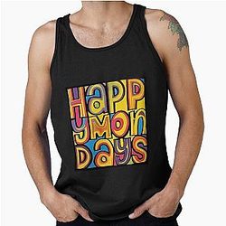 Happy Mondays 90s Britpop Manchester Band Tank Top