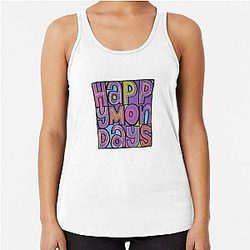 Happy Monday's Racerback Tank Top