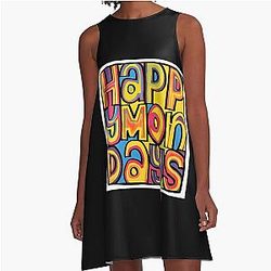 Happy Mondays A-Line Dress