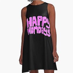 Happy Mondays A-Line Dress