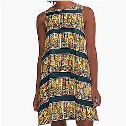 Happy Monday A-Line Dress